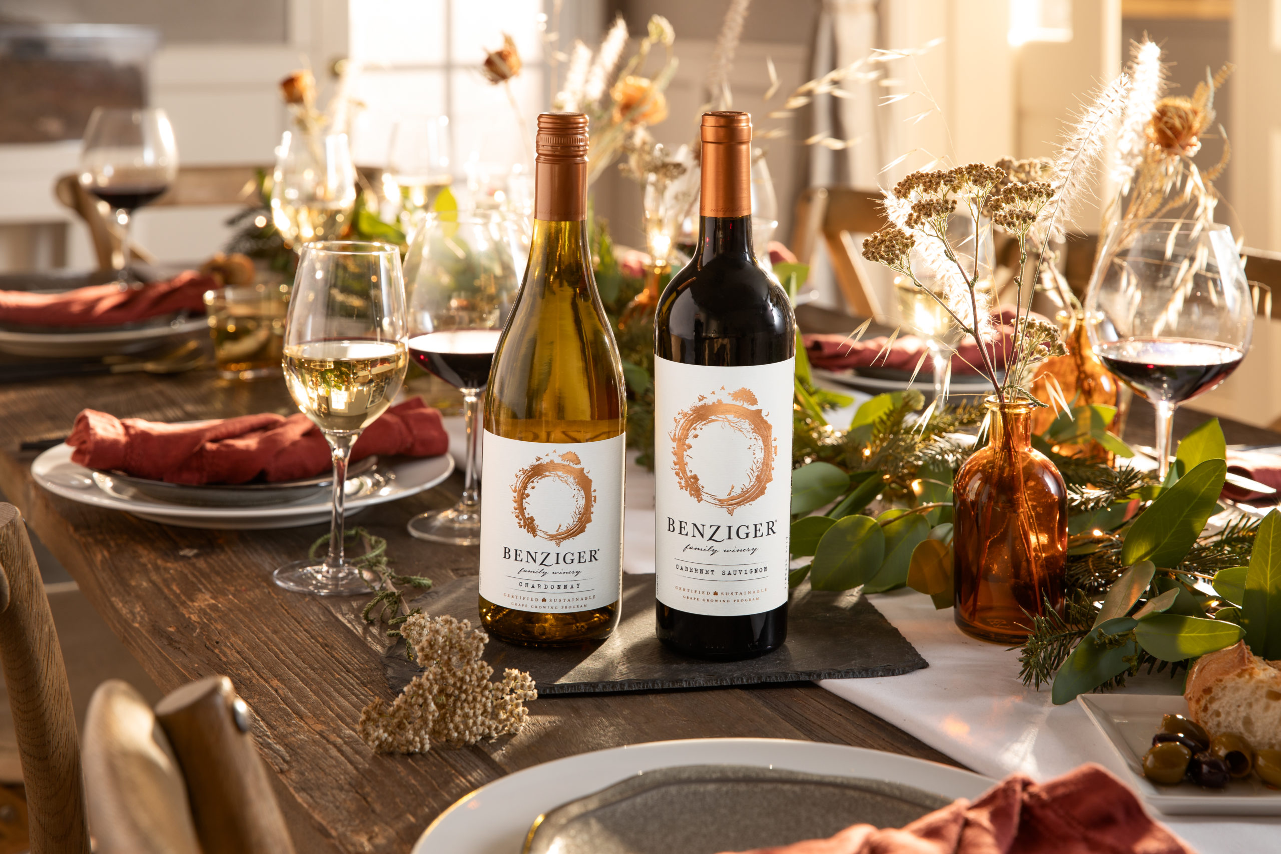 Best Wines for Thanksgiving Benziger Family Winery